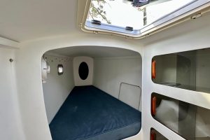 bed, Chris White, catamaran for sale