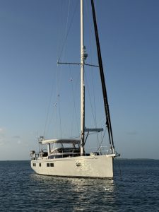 exterior, Hylas 57, sailboat for sale