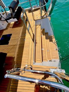 deck, Hylas 57, sailboat for sale