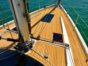 deck, Hylas 57, sailboat for sale