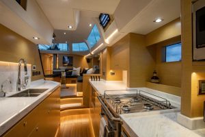 interior, Hylas 57, sailboat for sale