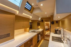 interior, Hylas 57, sailboat for sale