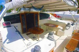 cockpit, Privilege 482, catamaran for sale
