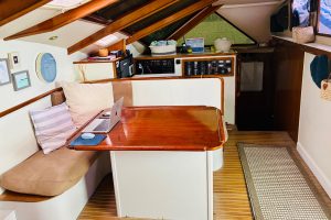 salon, Privilege 482, catamaran for sale