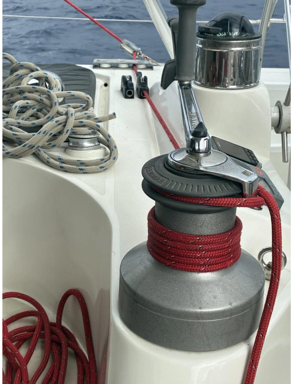 deck, Privilege 482, catamaran for sale