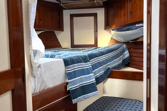 bed, Liberty 38, sailboat for sale