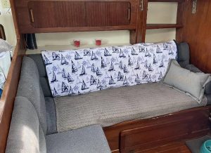 salon, Caliber 40, sailboat for sale