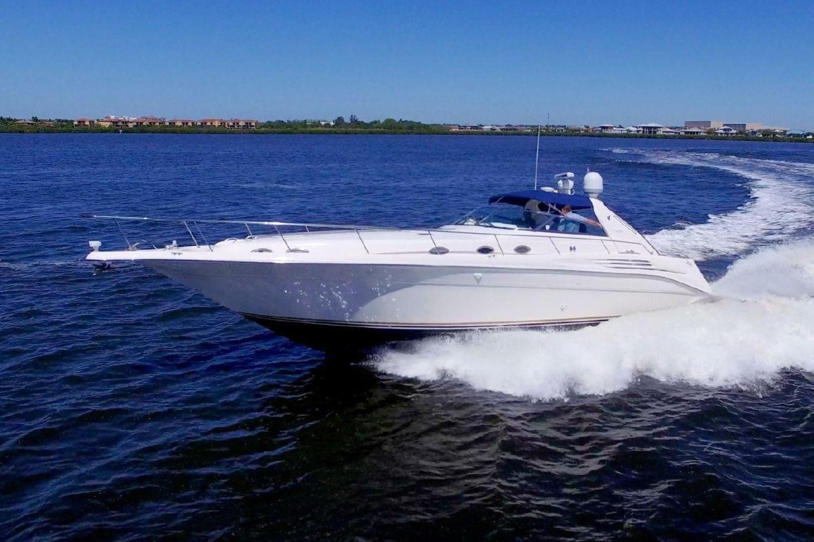 Sea Ray 450 Sundancer Used Power
