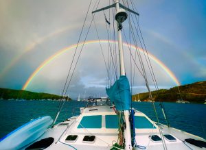 deck, St Francis 44, catamaran for sale