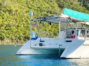 exterior, St Francis 44, catamaran for sale