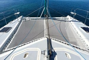 deck, St Francis 44, catamaran for sale