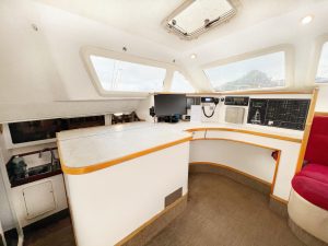 navigation station, St Francis 44, catamaran for sale