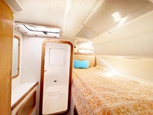 bed, St Francis 44, catamaran for sale
