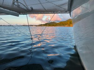 deck, St Francis 44, catamaran for sale