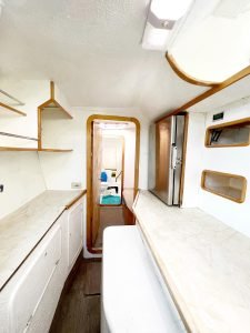 bed, St Francis 44, catamaran for sale
