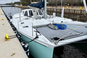 exterior, Chris White, catamaran for sale