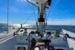 helm, Chris White, catamaran for sale
