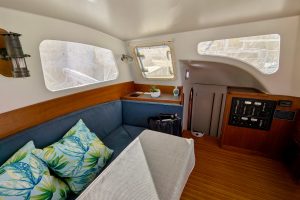 salon, Chris White, catamaran for sale