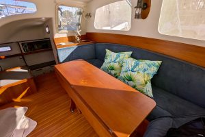 salon, Chris White, catamaran for sale