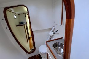 bath, Chris White, catamaran for sale