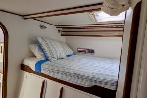 bed, Chris White, catamaran for sale