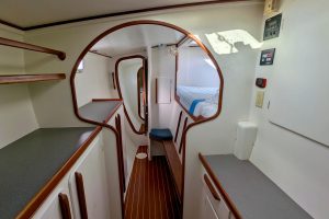 salon, Chris White, catamaran for sale