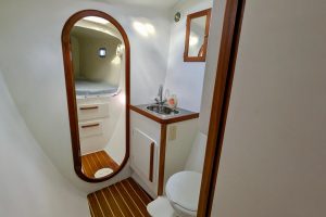 bath, Chris White, catamaran for sale
