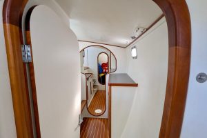 interior, Chris White, catamaran for sale