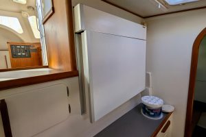 interior, Chris White, catamaran for sale
