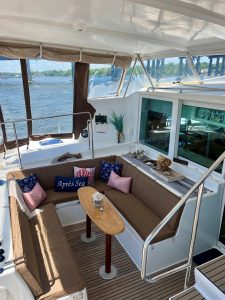 cockpit, Lagoon 420, catamaran for sale