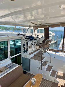 helm, Lagoon 420, catamaran for sale