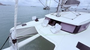 deck, FP 40 Isla, catamaran for sale