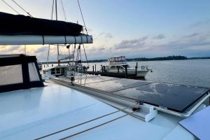 deck, FP 40 Isla, catamaran for sale