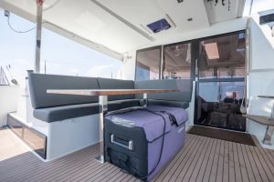 cockpit, FP 40 Isla, catamaran for sale