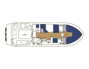 Ranger Tugs 27 layout drawing 1
