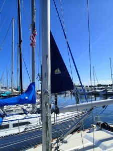 exterior, Tartan 33, sailboat for sale