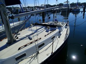 exterior, Tartan 33, sailboat for sale