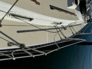 deck, Tartan 33, sailboat for sale