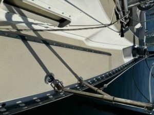 deck, Tartan 33, sailboat for sale