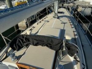 deck, Tartan 33, sailboat for sale