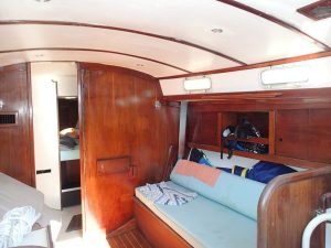 bed, Tartan 33, sailboat for sale