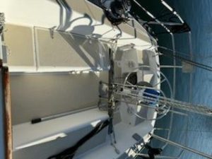 deck, Tartan 33, sailboat for sale