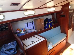 bed, Tartan 33, sailboat for sale