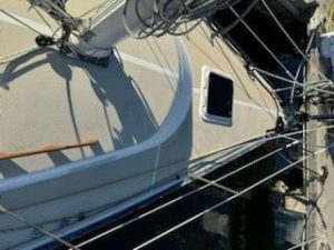 deck, Tartan 33, sailboat for sale