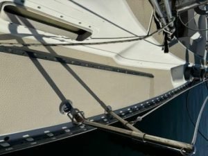 deck, Tartan 33, sailboat for sale