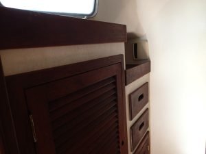 bed, Tartan 33, sailboat for sale