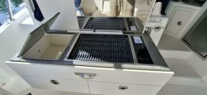 interior, Boston Whaler, trawler for sale
