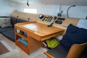 navigation station, Pogo 12.50, sailboat for sale