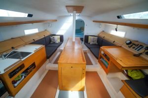 salon, Pogo 12.50, sailboat for sale