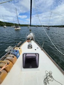 deck, Reliance 44, sailboat for sale